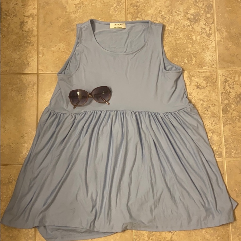 Zenana Premium Baby Doll Tank